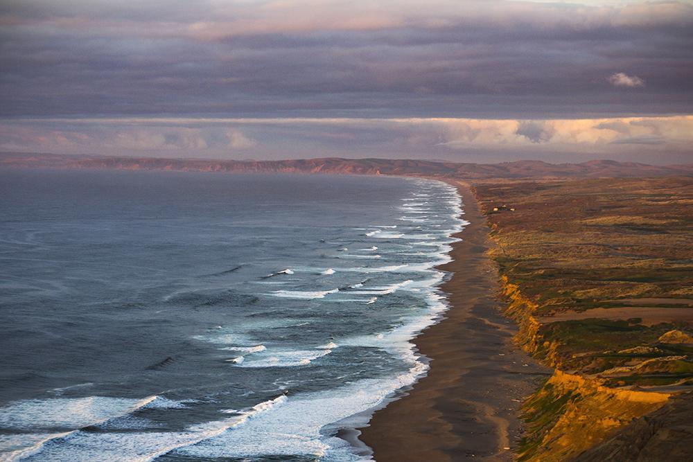 Point Reyes coastal photography — coastal landscape and Marin coast views - Photo: S.Skower