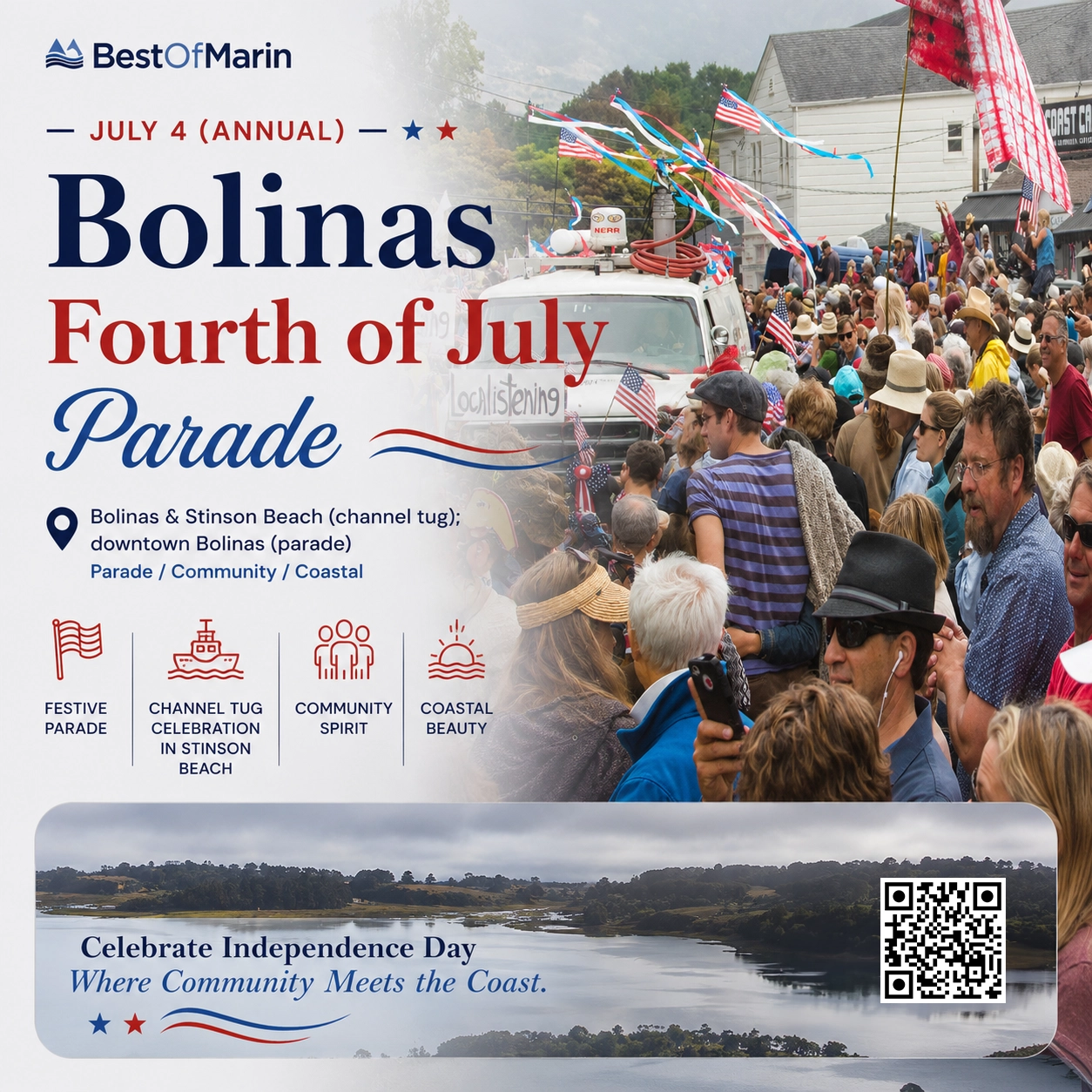 Bolinas Fourth of July parade and community events overview