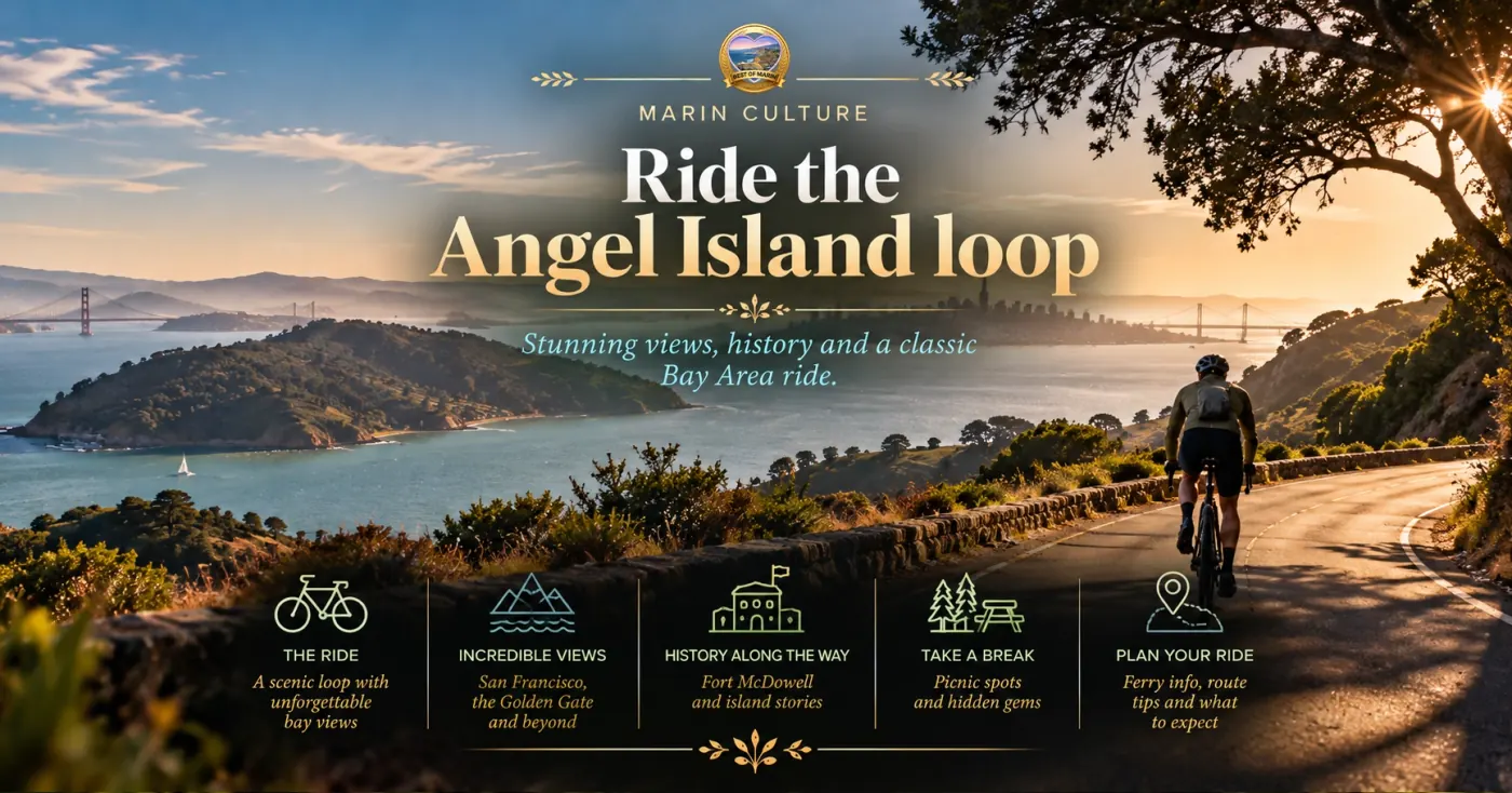 Ride the Angel Island loop in San Francisco Bay