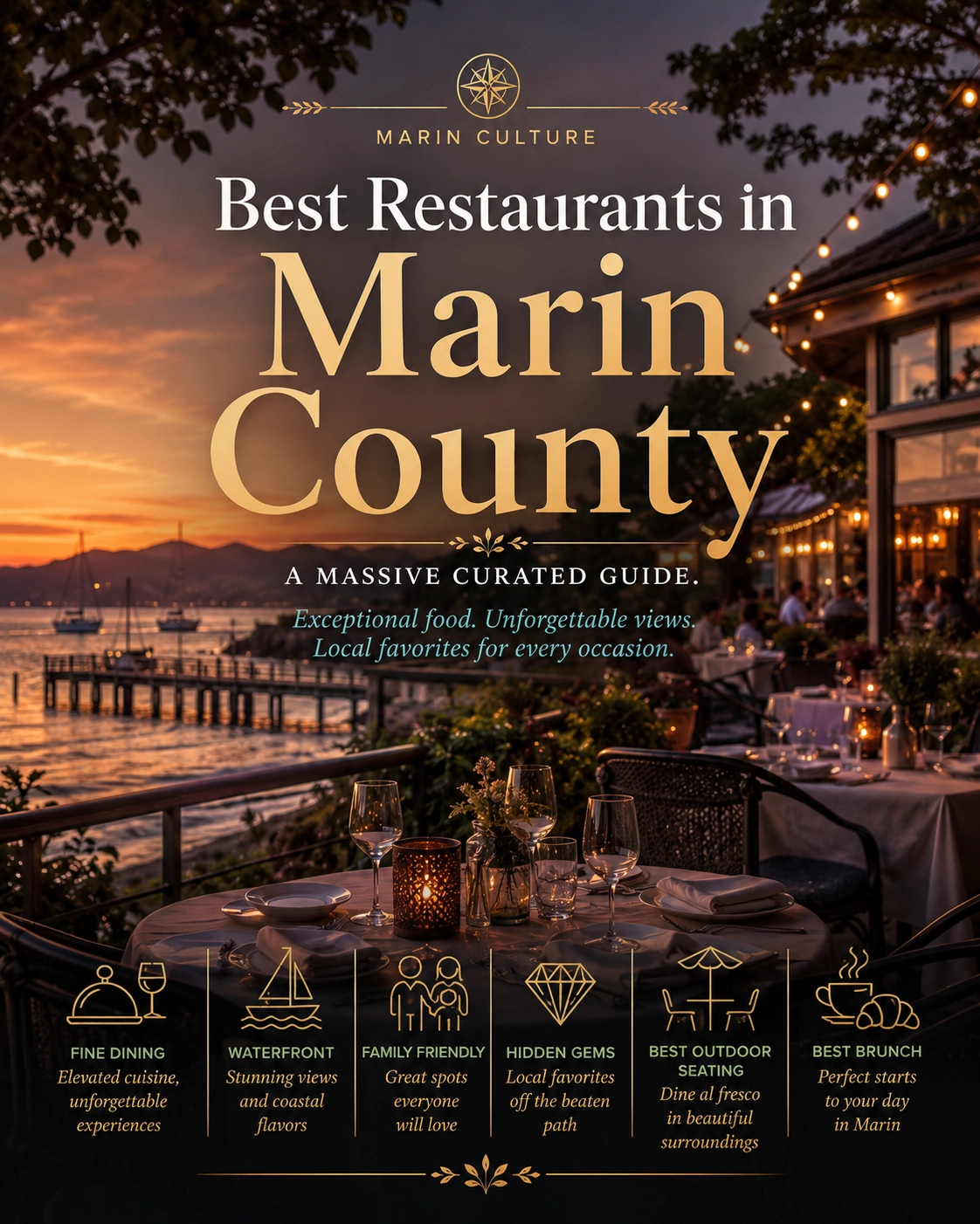 Best restaurants in Marin County