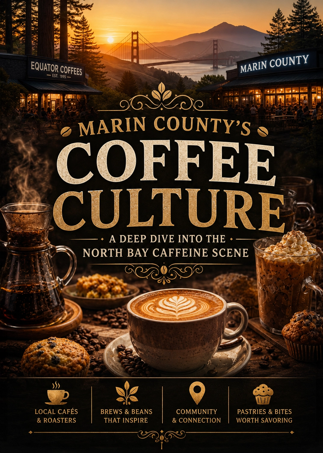 Marin's Coffee Scene: From Coastal Cafes to Trailhead Espressos