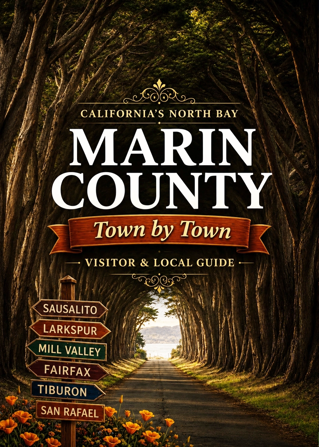 Marin County, Town by Town: A Visitor & Local Guide