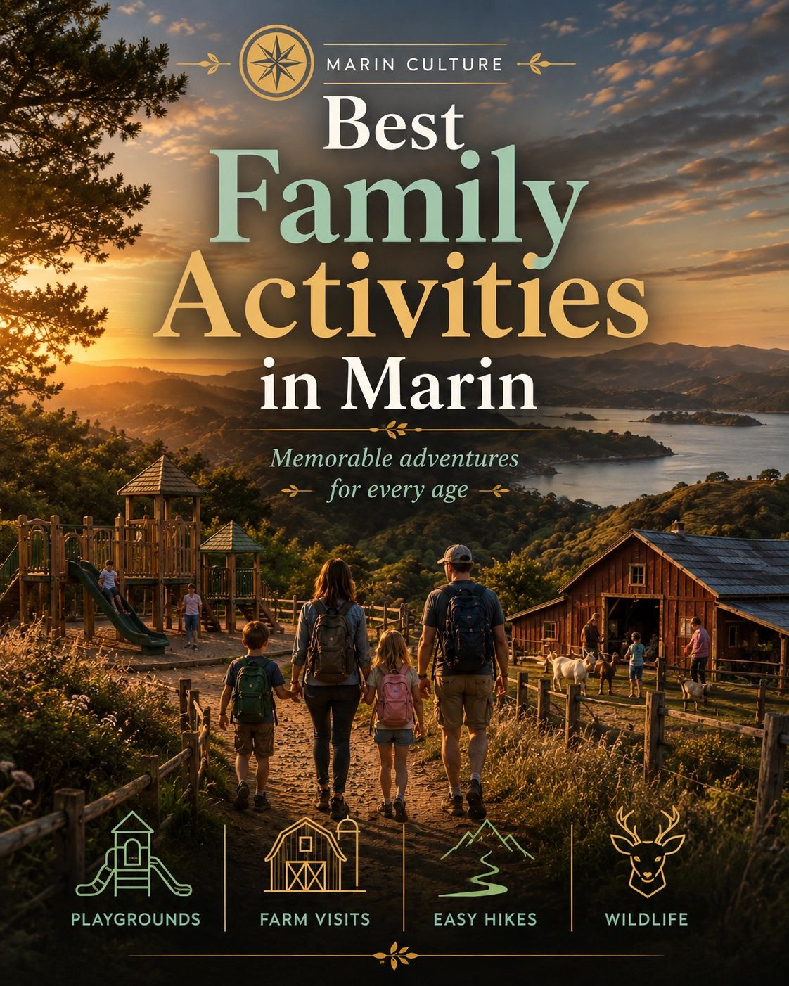 Family activities in Marin County