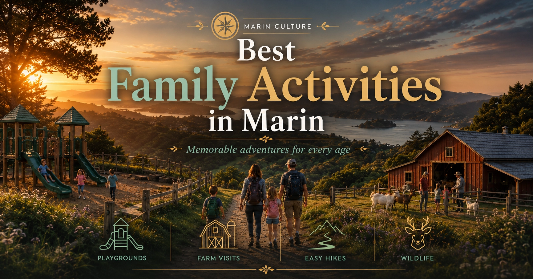 Family activities in Marin County