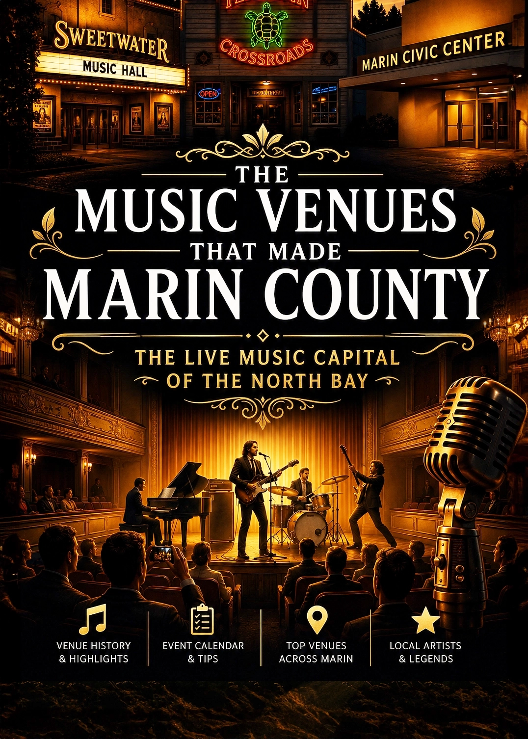Marin's Best Live Music Venues & Intimate Stages