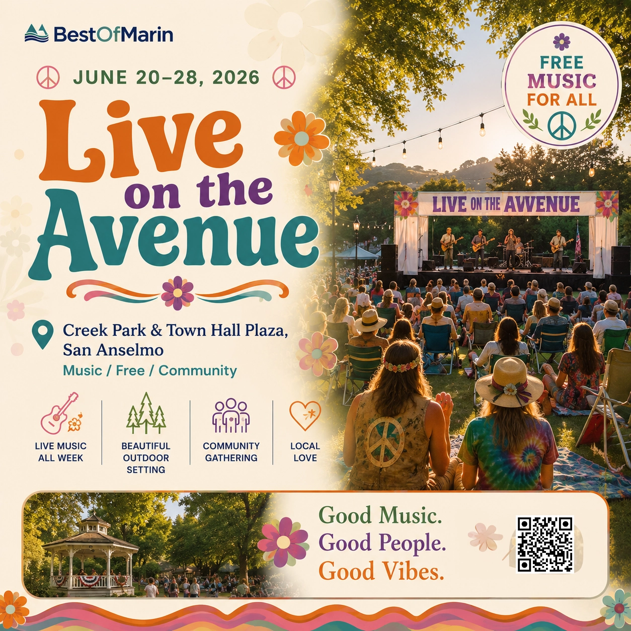 Live on the Avenue summer concert series โ dates, stages, and schedule overview