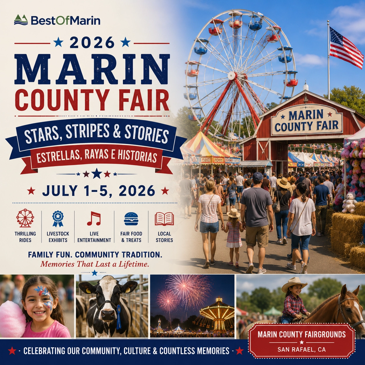 Marin County Fair tickets — pricing, passes, and admission details