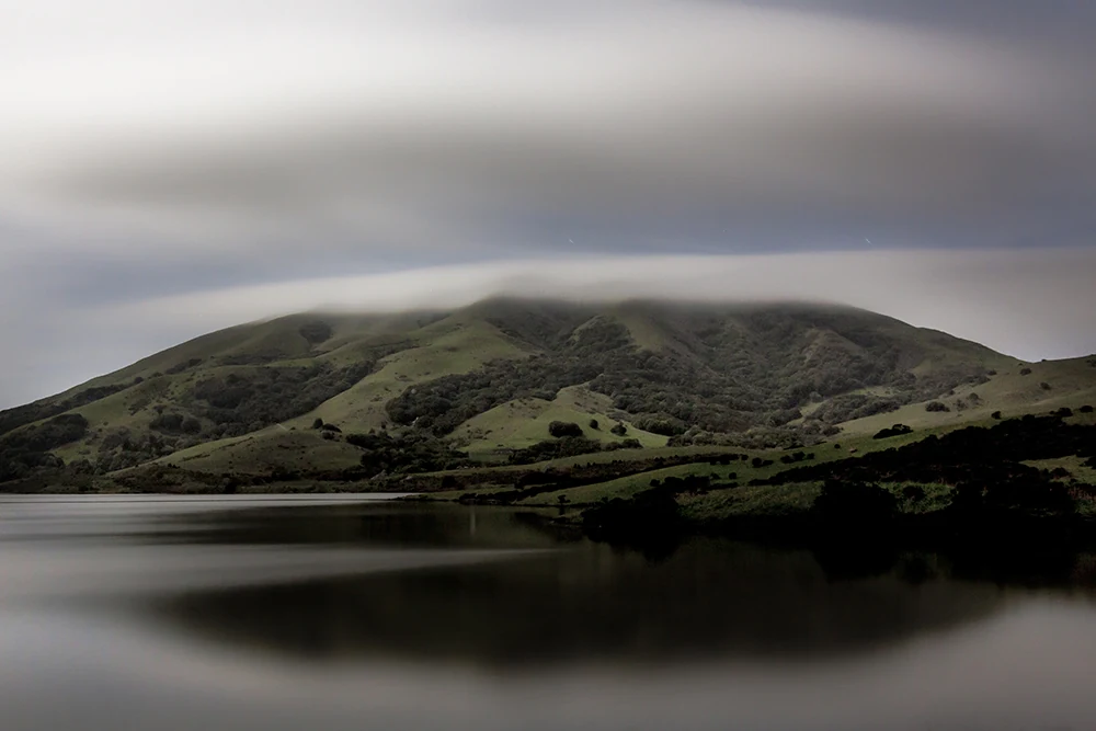 View of Elephant Rock from Nicasio Reservoir - Photo: S.Skower